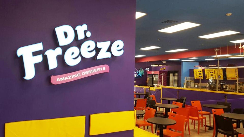 Sorvete curitibano de nitrogênio fatura R$ 6 milhões e chega à Flórida “Amazing Desserts”: versão inglês para “guloseimas fantásticas” | Dr. Freeze/Divulgação