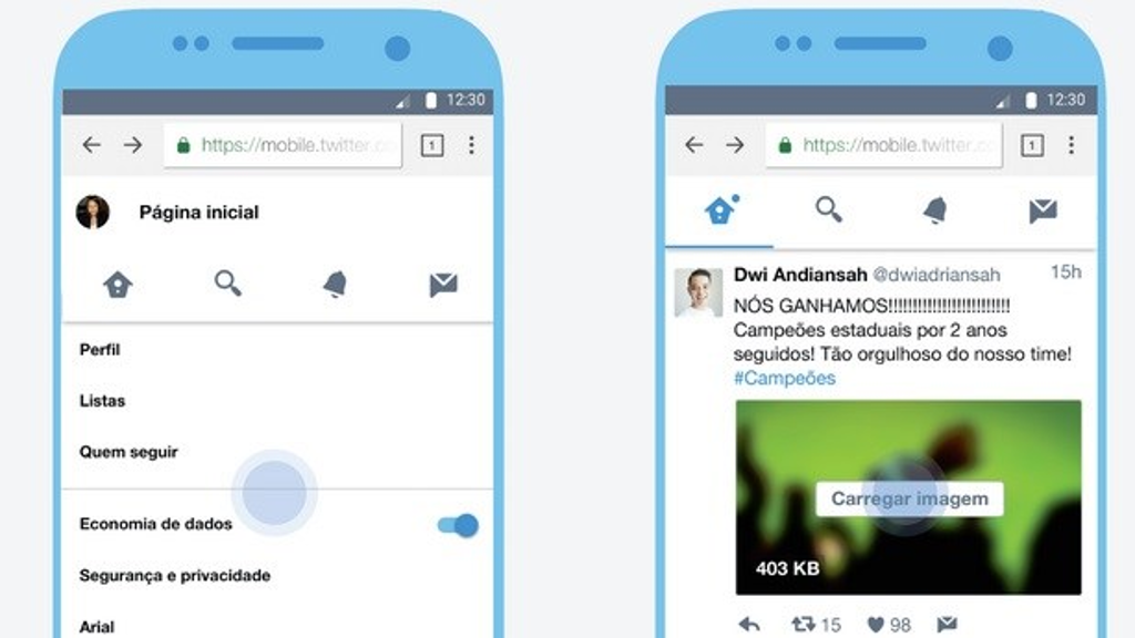 Twitter anunciou nesta quinta-feira a versão Lite da sua plataforma | Reprodução/Twitter