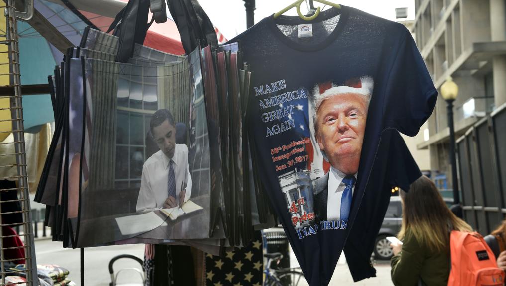 Trumplândia, no item três. | Nicholas Kamm/AFP