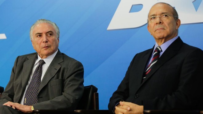 Temer com Eliseu Padilha: membros do “PMDB da Câmara”. | Marcos Corrêa/PR
