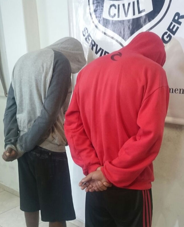 Dois dos suspeitos já contam com passagens policiais por tentativa de homicídio. | /Gerson Klaina