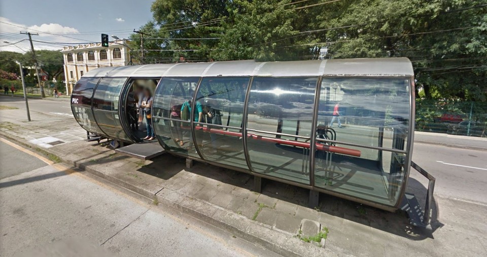 Estação-tubo PUC vai ter ônibus da linha PUC-Rodoferroviária com mais frequência | Reprodução/Google Street View