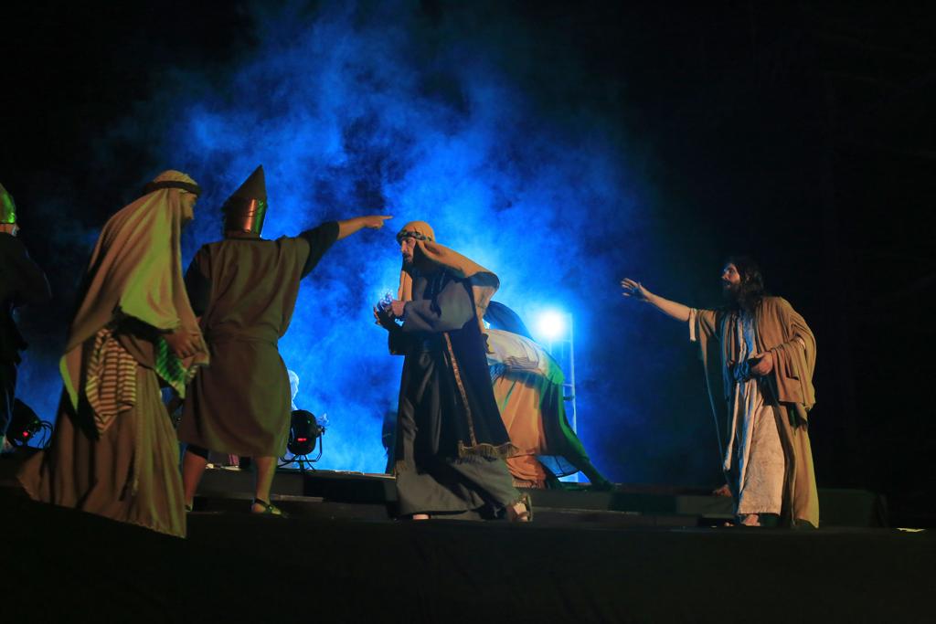 Cena do espetáculo realizado em 2016. | Arnaldo Alves /Divulgação