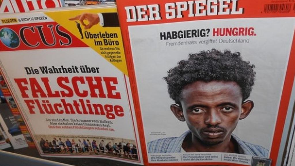 Capa de revistas alemãs: ataque fez crescer o crédito entre os leitores | /Reprodução