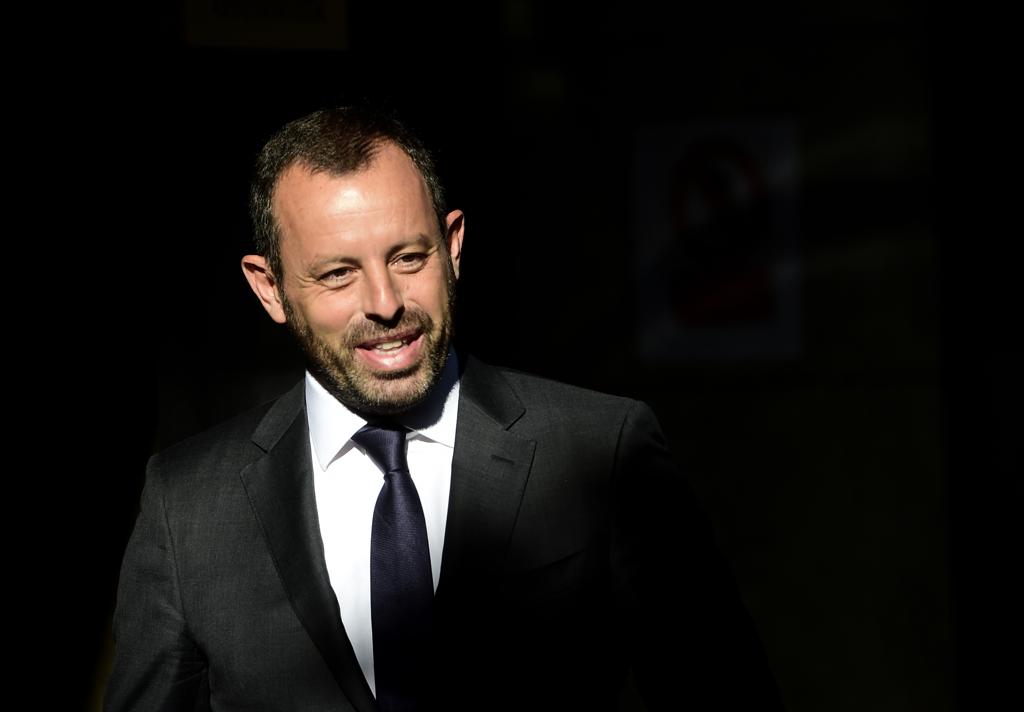 Sandro Rosell, ex-presidente do Barça. | PIERRE-PHILIPPE MARCOU/AFP