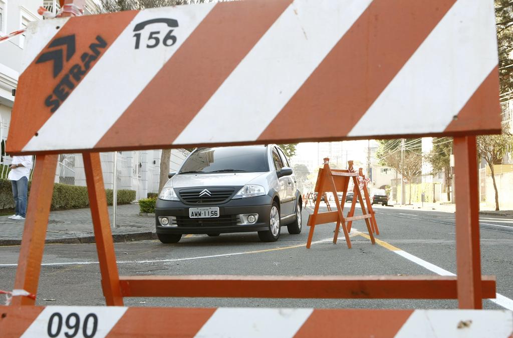 Eventos vão interromper fluxo de veículos em diversas ruas de Curitiba no fim de semana | Hugo Harada/Gazeta do Povo