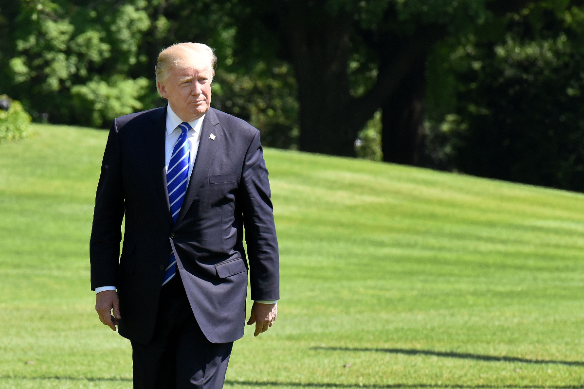 A história está do lado de Trump: Apenas dois presidentes já sofreram processo de impeachment, e nenhum deles foi destituído do cargo | OLIVIER DOULIERY/AFP