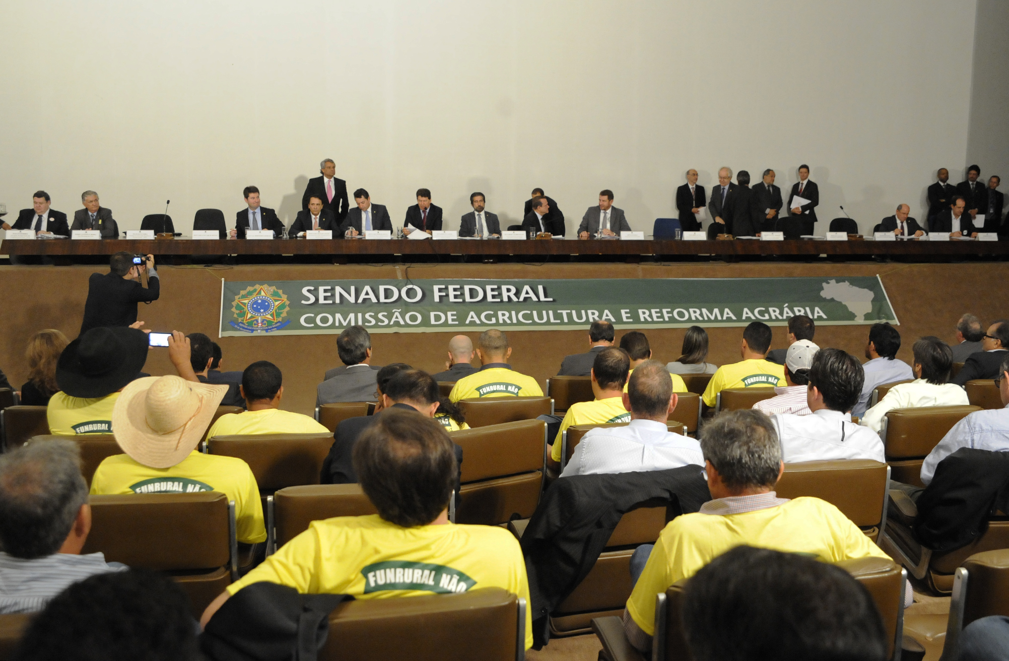 Audiência pública do Funrural, em Brasília, foi organizada em conjunto pelas comissões de agricultura do Senado e da Câmara. | Lucio Bernardo Jr/Câmara dos Deputados