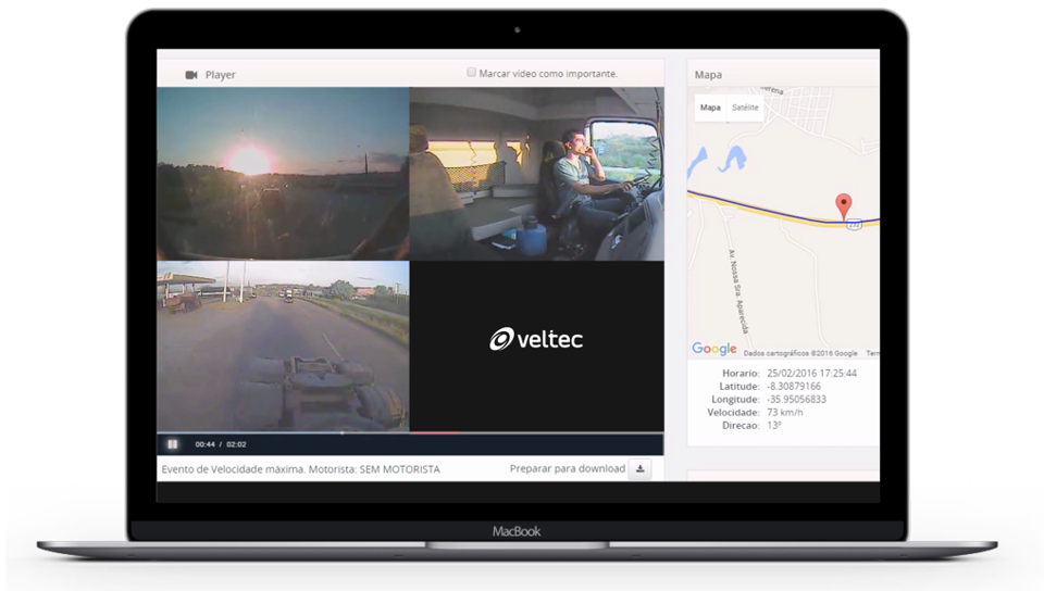 Monitoramento remoto de frotas leves | Veltec/Divulgação
