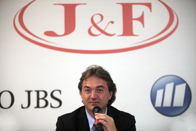 Joesley Batista, um dos donos da JBS, que gravou a conversa comprometedora com Temer. | AYRTON VIGNOLA/ESTADÃO CONTEÚDO