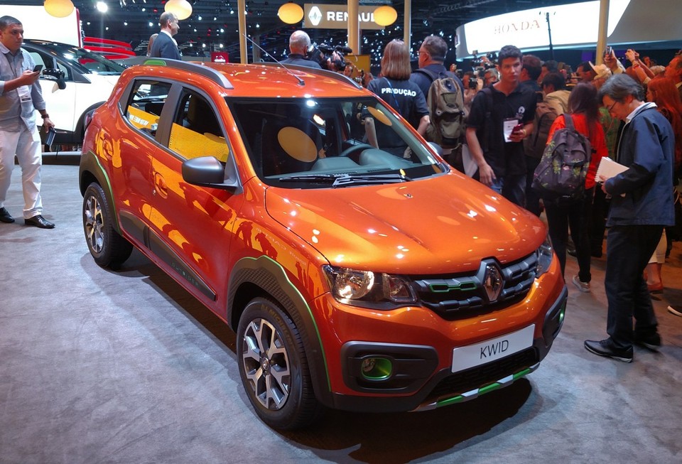 O Renault Kwid é uma das atrações para o mercado brasileiro em 2017. Modelo será apresentando no Salão de Buenos Aires, em junho. | Renyere Trovão/Gazeta do Povo