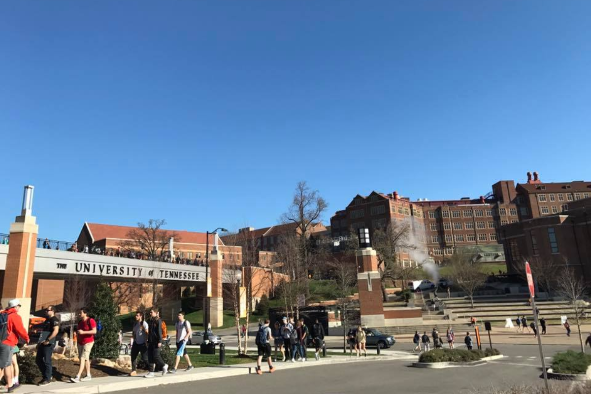 Campus da Universidade do Tennessee em Knoxville: sem restrições à liberdade de expressão | Reprodução / University of Tennessee