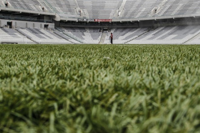 Arena da Baixada vive impasse financeiro. | Jonathan Campos/Gazeta do Povo