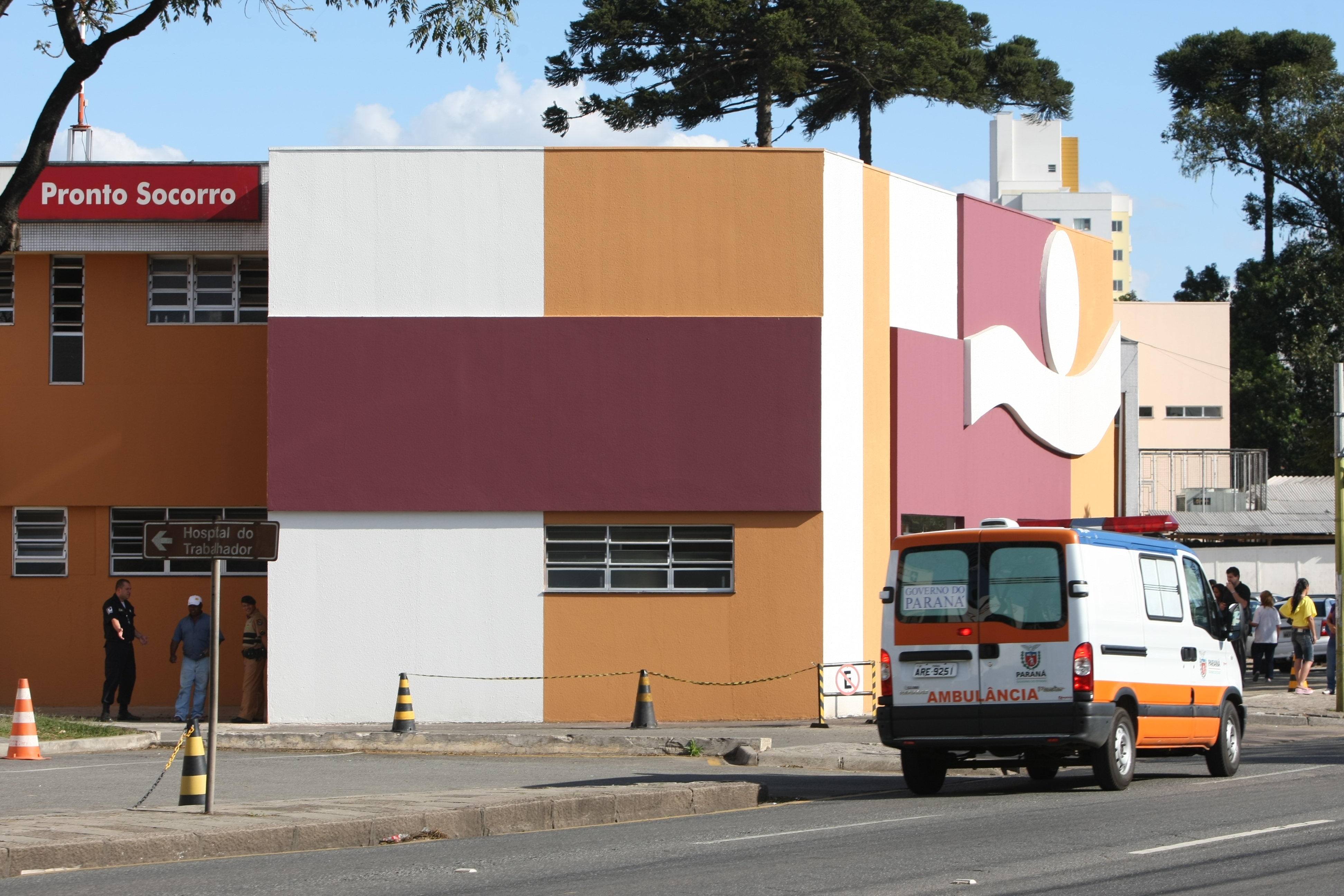 Hospital do Trabalhador, em Curitiba, está operando na capacidade máxima da unidade | Marcelo Elias/
Gazeta do Povo/Arquivo