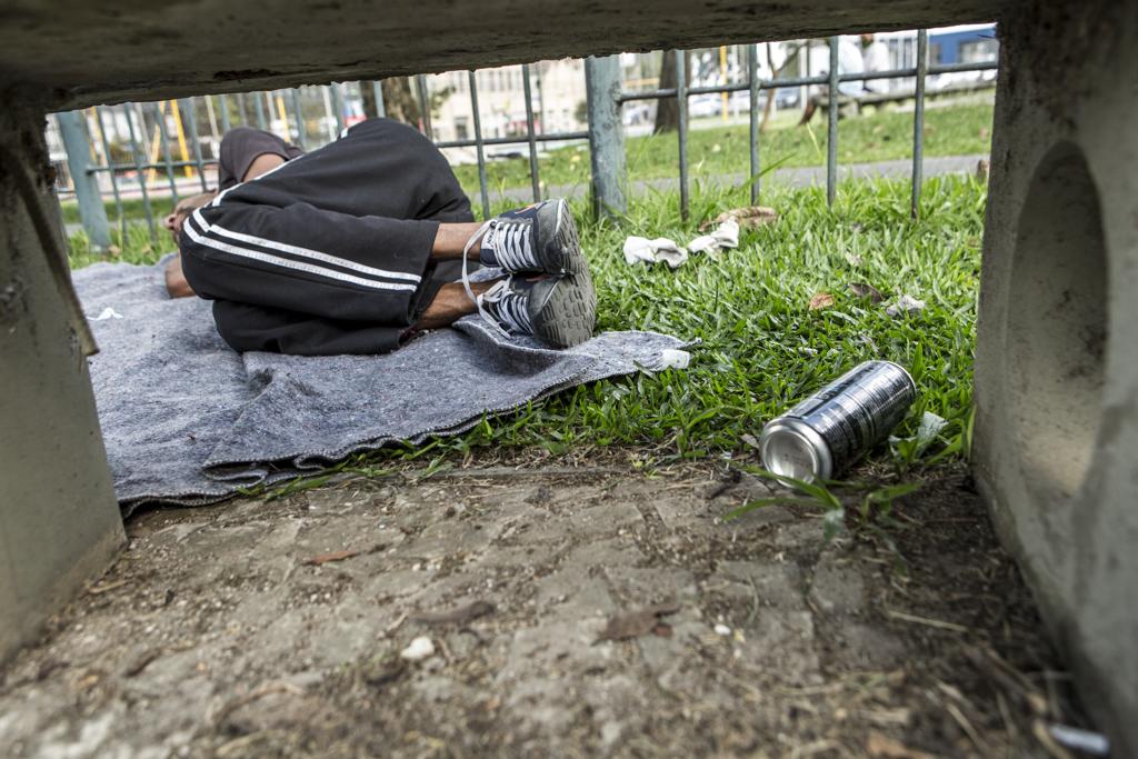 Mais vagas de acolhimento serão disponibilizadas para moradores de rua durante o inverno de 2017 | Marcelo Andrade/Gazeta do Povo
