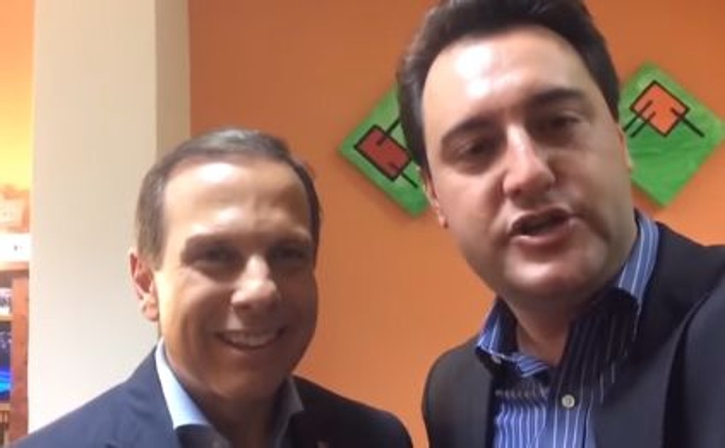 Dória e  Ratinho Jr.