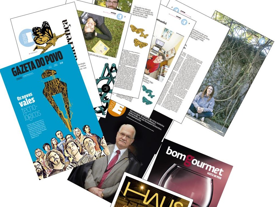 A nova Gazeta do Povo semanal: 64 páginas de alta qualidade com conteúdo próprio para leitura de fim de semana | /