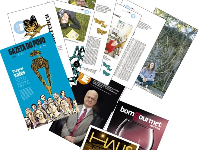 A nova Gazeta do Povo semanal: 64 páginas de alta qualidade com conteúdo próprio para leitura de fim de semana | /