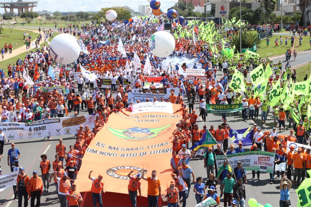 Movimentos Sociais marcharam em Brasília dia 24 de maio | Lula Marques/Agência PT
