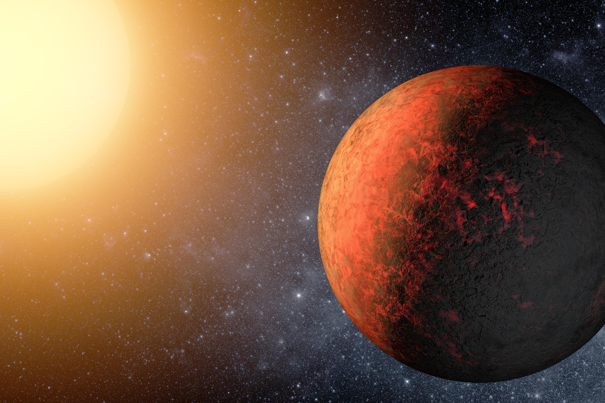 Imagem de um exoplaneta: vida fora da Terra pode ser muito diferente do que se imagina | Divulgação/NASA