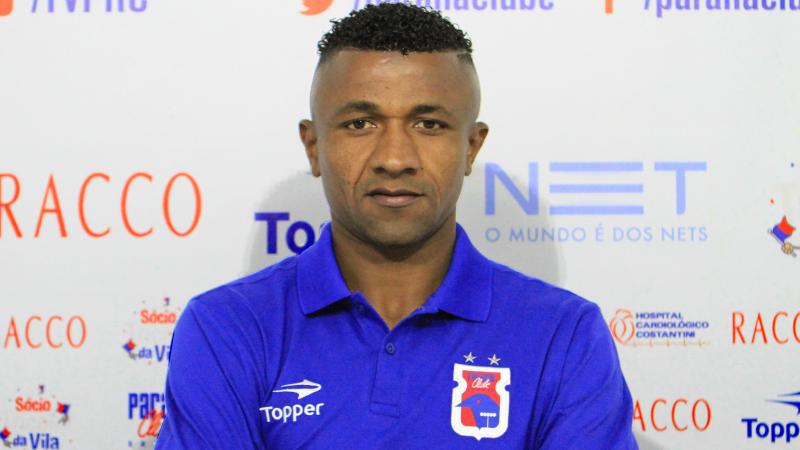 Assis, novo reforço paranista. | Divulgação/Paraná Clube