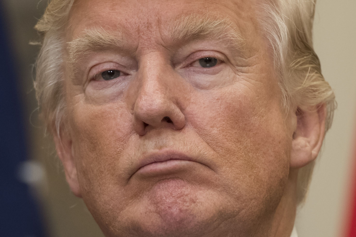 Na semana passada, Trump recebeu no Salão Oval o chanceler russo, Serguei Lavrov | SAUL LOEBAFP