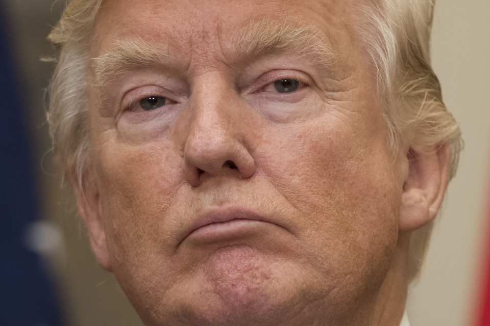 Na semana passada, Trump recebeu no Salão Oval o chanceler russo, Serguei Lavrov | SAUL LOEBAFP