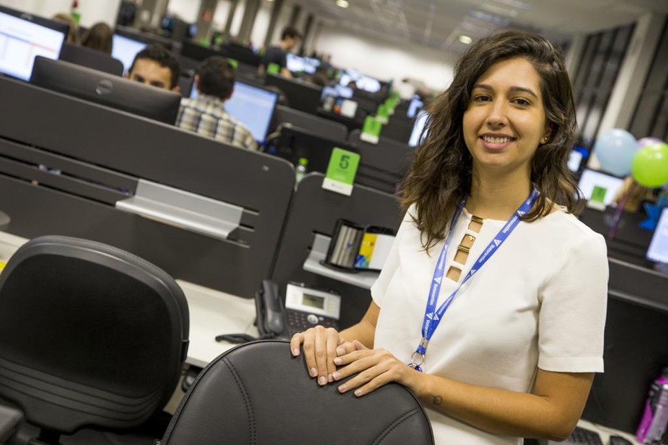 Alice Lima se destacou na seleção do Grupo Votorantim pela experiência internacional eos trabalhos voluntários que realizou. Leia mais na Gazeta do Povo. | Hugo Harada/Gazeta do Povo