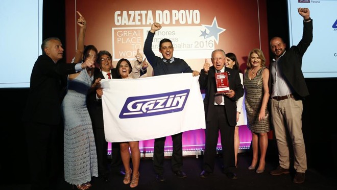 Campeã do ranking das grandes empresas em 2016, a Gazin, de Douradina, no Noroeste do estado, levou o ouro em cinco dos sete rankings do Great Place to Work realizados até agora. | Hugo Harada/Gazeta do Povo
