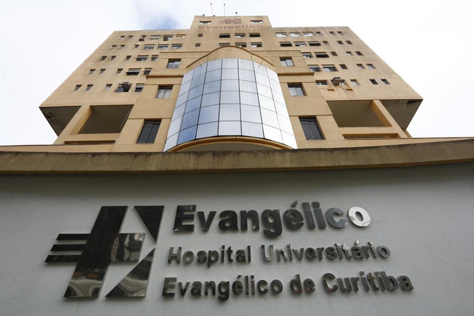 Hospital Evangélico há anos vem passando por uma grave crise financeira | Aniele Nascimento/Gazeta do Povo