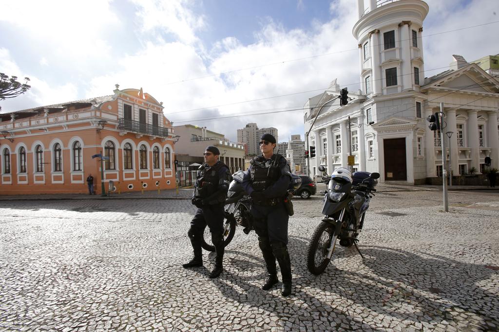Operação Saturno ocorre no Setor Histórico de Curitiba | Pedro Serapio/Gazeta do Povo