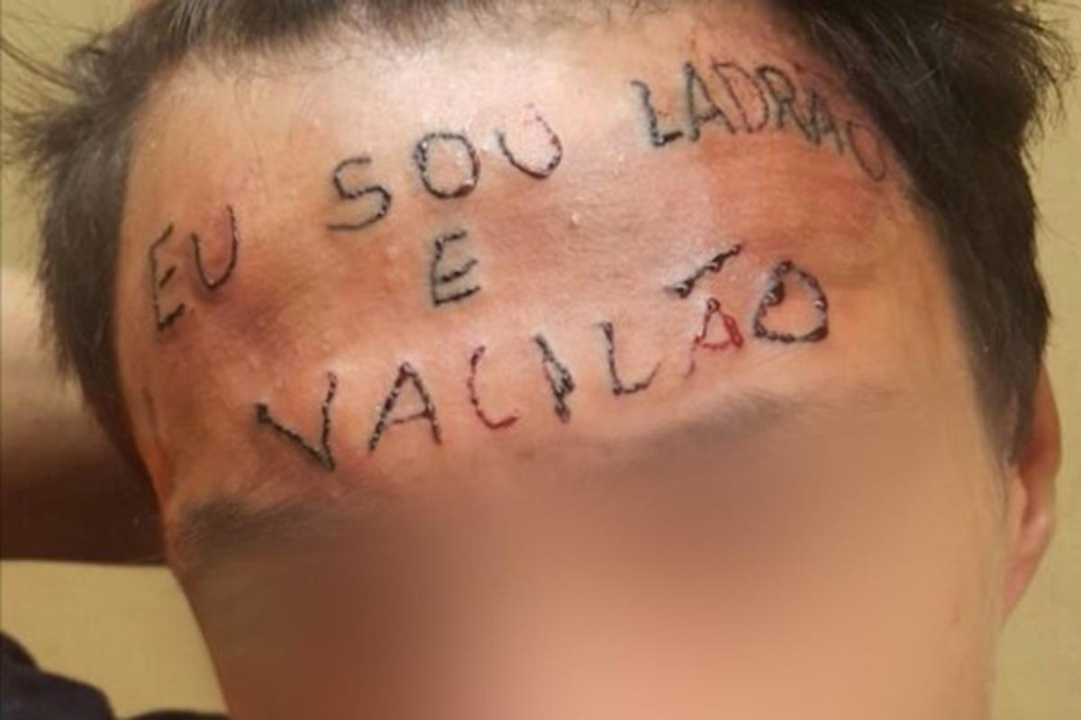 Um dos tatuadores que torturou o jovem já foi preso por roubo | Reprodução