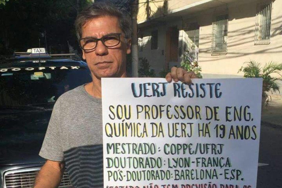 Evandro Brum: protesto se espalhou pelas redes sociais | Arquivo pessoal