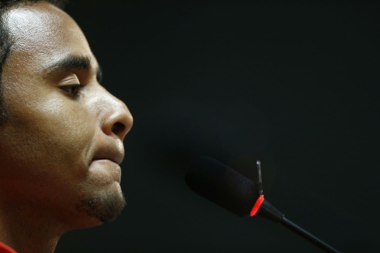 Deivid não quer levar histórico para campo. | /Jonathan Campos/Gazeta do Povo