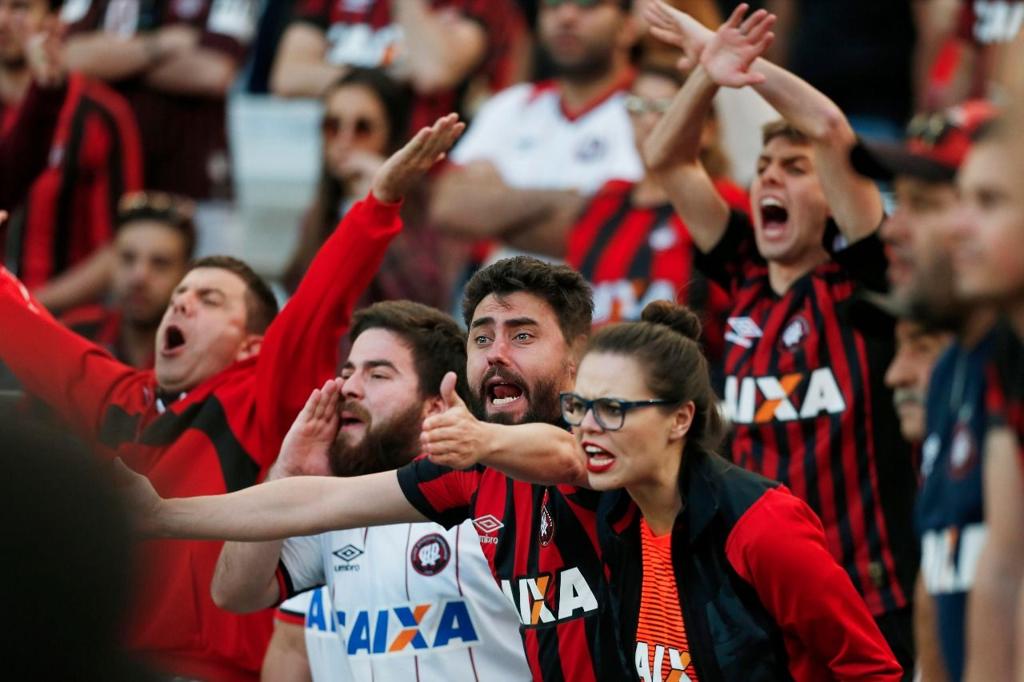 Torcida não ficou quieta: aluguel da Arena para a Liga Mundial de Vôlei impede Atlético de jogar oitavas da Libertadores no seu estádio | Albari Rosa/Gazeta do Povo