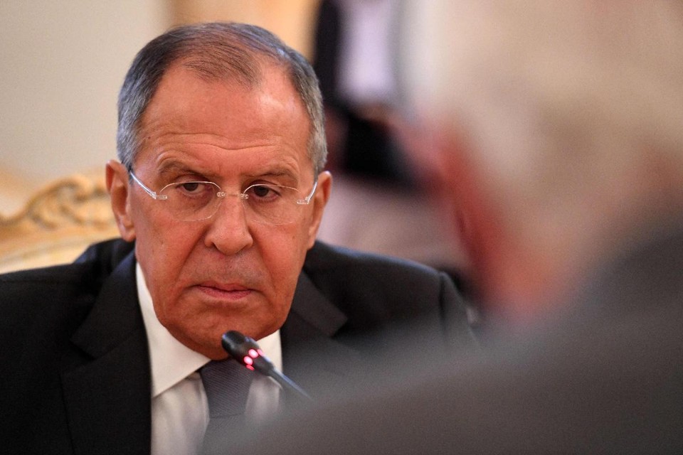 O Ministro das Relações Exteriores da Rússia, Sergei Lavrov: Trump o recebeu na Casa Branca um dia após demitir o diretor do FBI | NATALIA KOLESNIKOVA/AFP