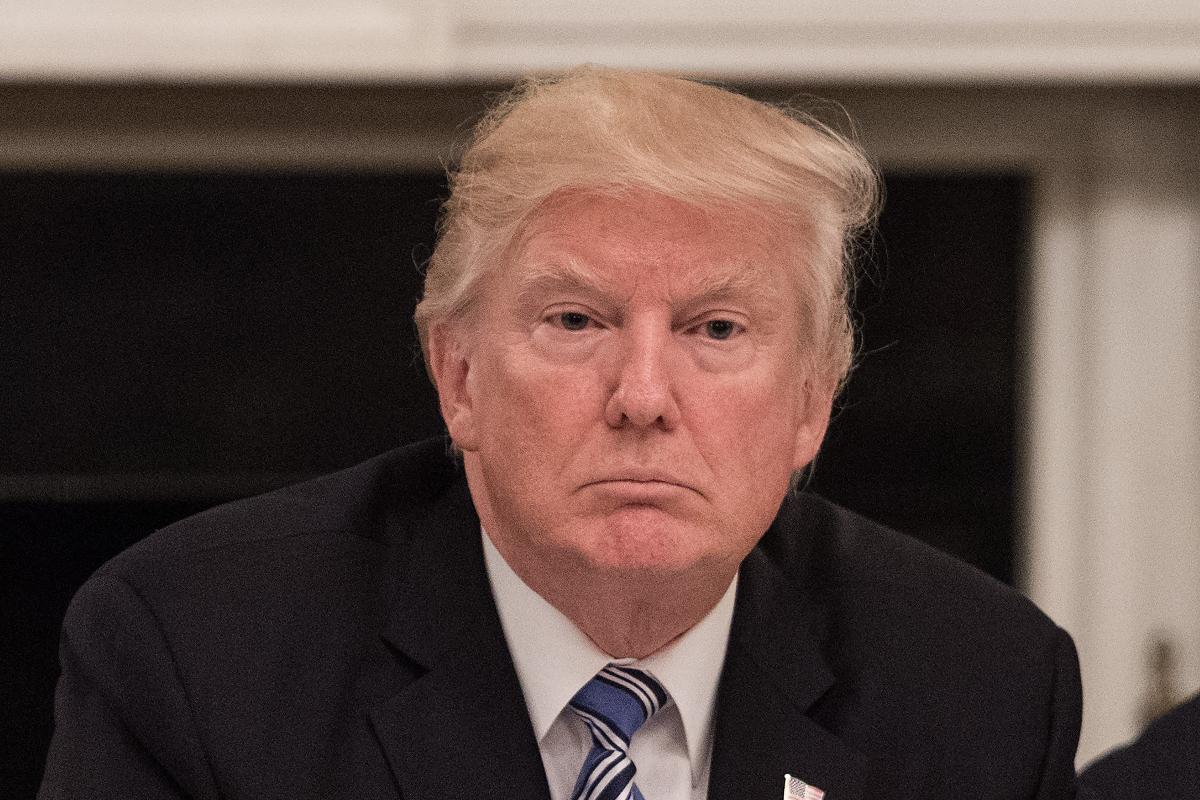 Trump em reunião na Casa Branca | NICHOLAS KAMMAFP