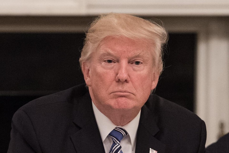 Trump em reunião na Casa Branca | NICHOLAS KAMMAFP