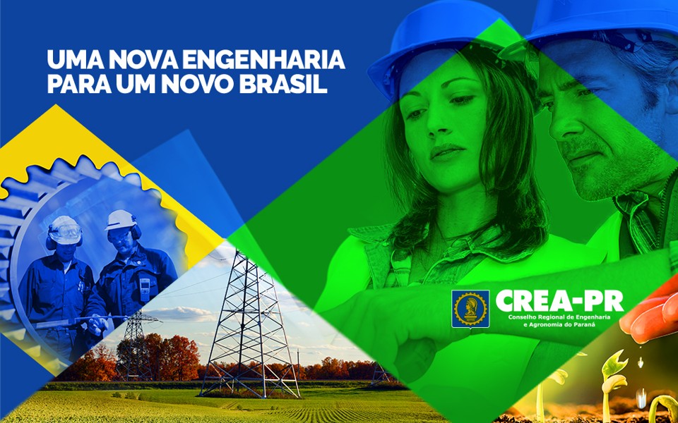 Projeto “Uma NOVA Engenharia para um NOVO Brasil” está apoiado no tema: “O país que queremos precisa da nossa força”. | /