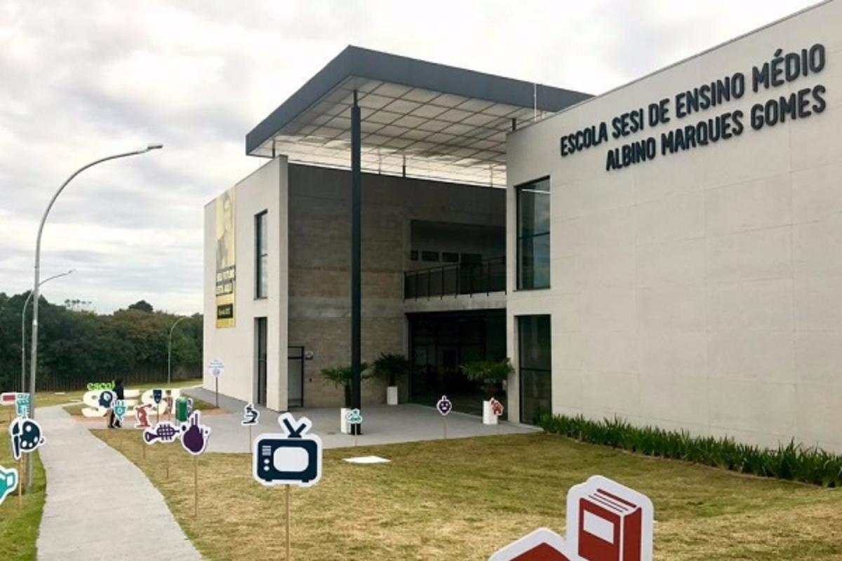 Unidade da Escola Sesi em Gravataí: recém-inaugurada | DivulgaçãoAcigra