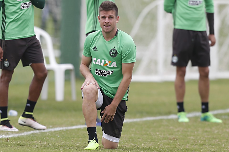 Jogador foi o autor do gol da vitória sobre o Palmeiras, no Couto Pereira. | Albari Rosa/Gazeta do Povo