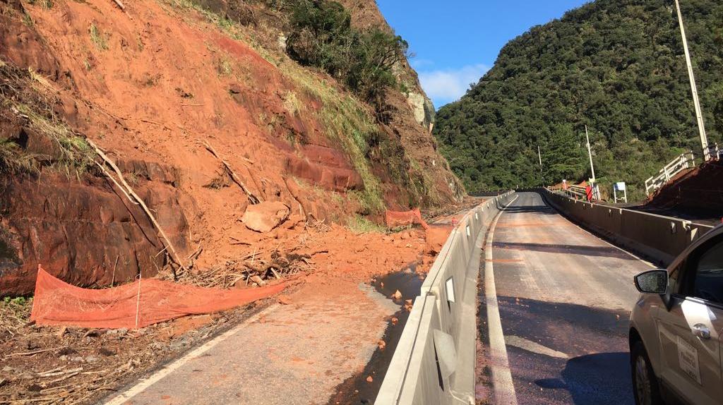 Trânsito segue em meia pista na região | Divulgação/Autopista Planalto Sul
