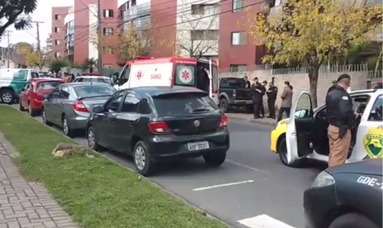 Crime ocorreu na Rua Professor Brandão, no Alto da XV | Reprodução/Reprodução