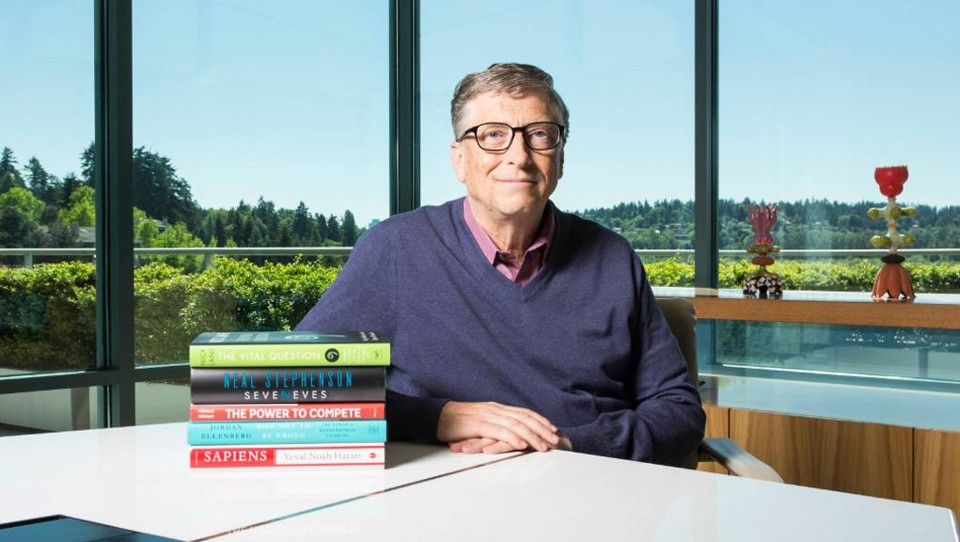 O livro que conquistou Bill Gates, Mark Zuckerberg e Barack Obama O livro que Bill Gates, Mark Zuckerberg e Barack Obama acham todos deveriam ler. | Gates Notes/Divulgação
