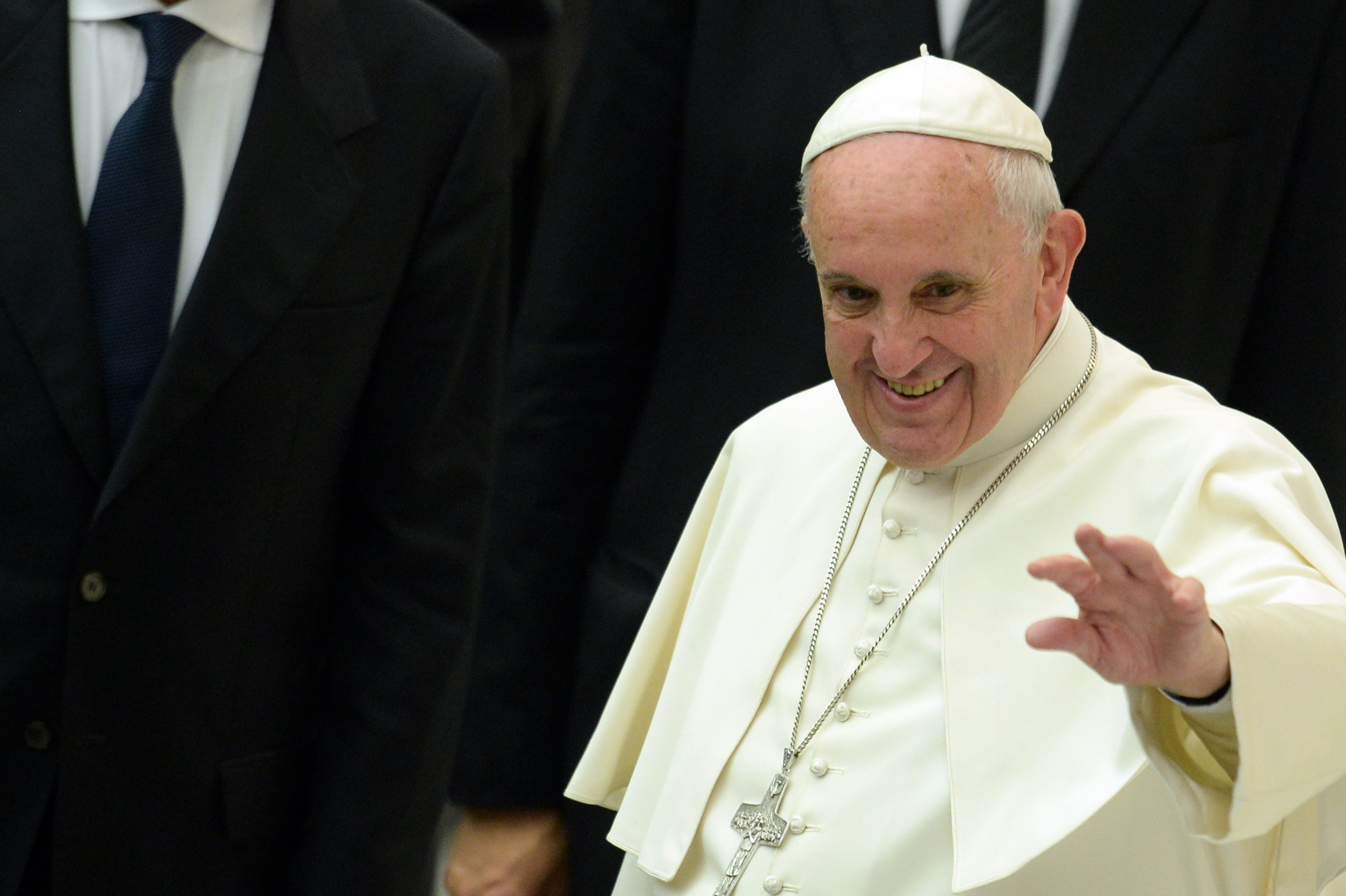 Quando era superior dos jesuítas na Argentina, o papa Francisco protegeu leigos e religiosos perseguidos pela ditadura. | Filippo Monteforte/AFP/Getty Images