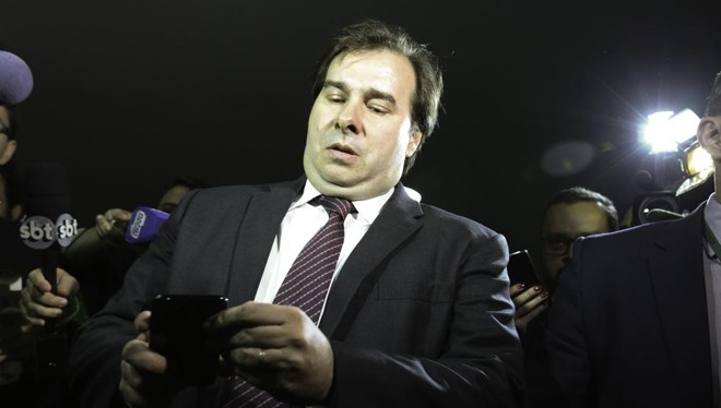 Aviso de Rodrigo Maia ao governo Temer foi feito via Twitter. | Fabio Rodrigues Pozzebom/Agência Brasil
