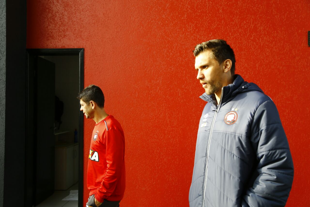 Fabiano Soares e Paulo André. | /Jonathan Campos/Gazeta do Povo