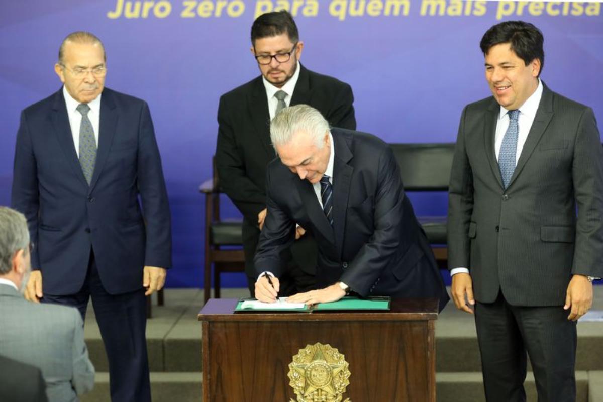 Presidente Michel Temer anuncia novas regras para o Fies. | Antônio CruzAgência Brasil