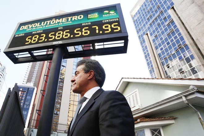 O governador Beto Richa (PSDB) participou da inauguração | Alexandre Mazzo/Gazeta do Povo