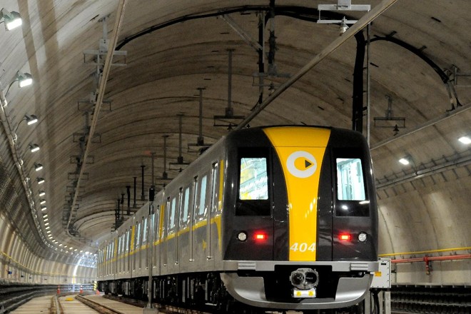 O trem sem condutor da Linha 4: operação é concentrada em central de controle que monitora do movimento da linha até o ar condicionado dos carros. | Divulgação